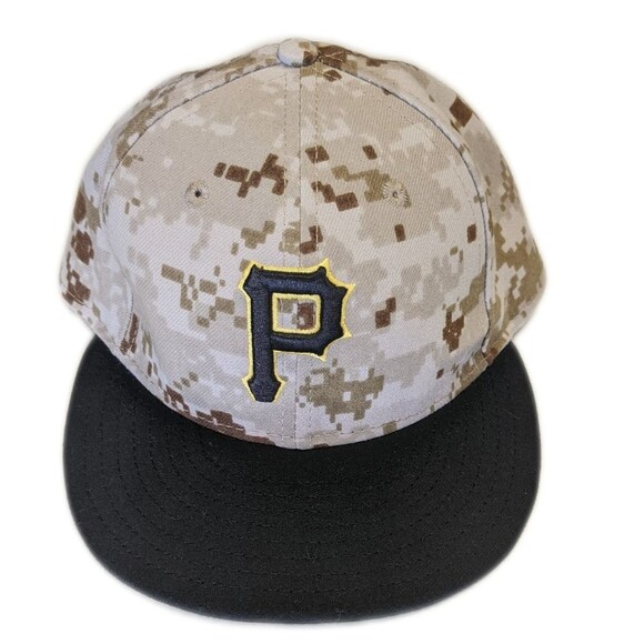 Pittsburgh Pirates New Era 59fifty fitted hat, flat billed cap, sz 7.25/57.7 cm - Picture 1 of 8